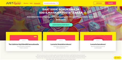 justspin sovellus|Justspin Casino – Tarjolla 500 € bonus ja 500 .